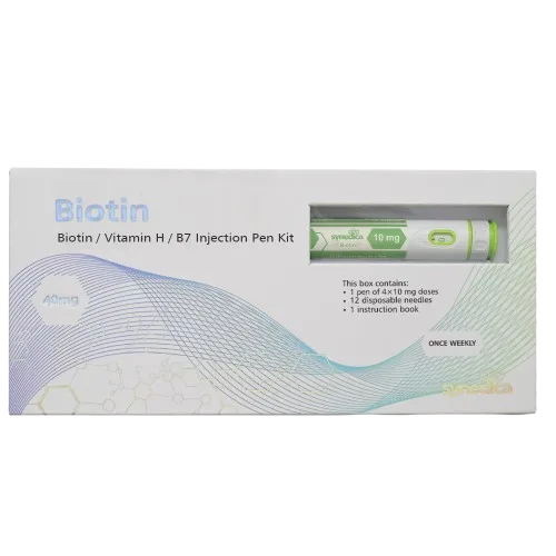 Biotin 40mg Injection Pen Kit by Synedica Labs