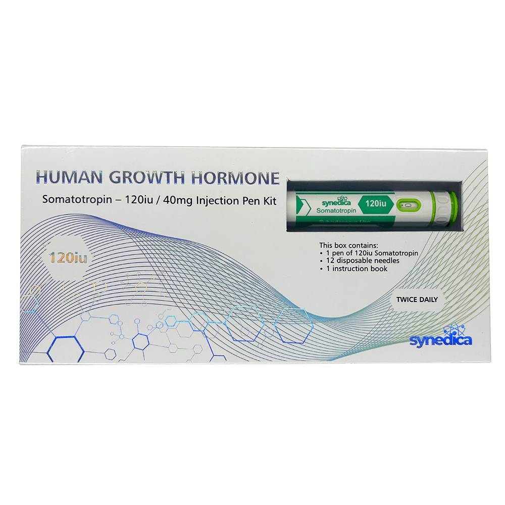 Somatotropin HGH 120iu Injection Pen Kit by Synedica Labs
